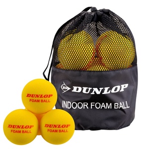 Teniso kamuoliukai Dunlop INDOOR FOAM 12vnt